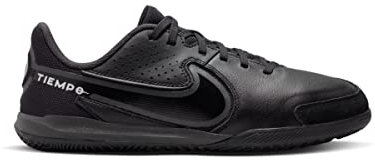 Nike Jr. Tiempo Legend 9 Academy Ic Sneaker, Black Dk Smoke Grey Summit White, 32 EU