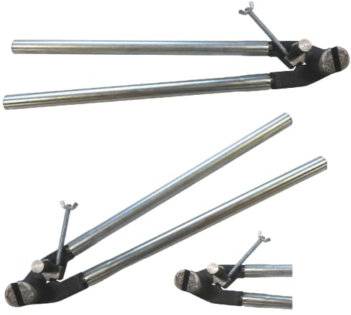 ISTA TOOLS Spengler Werkzeuge Rinneisenbieger Rinneisenbiegezange Rinneneisenbieger Rinneisen Biegezange Abbiegezange (Länge 600mm)