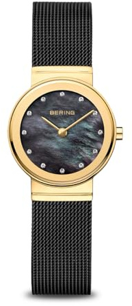Bering Damen Uhr Quarz Movement - Classic Collection mit Edelstahl und Saphirglas 10126-132