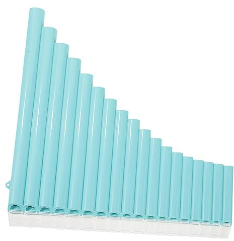 HEMOTON Panflöte Für Anfänger C- Panflöte Schulpanflöte Pädagogisches Musikinstrument Leicht Tragbar Für Junge Mädchen Und Erwachsene