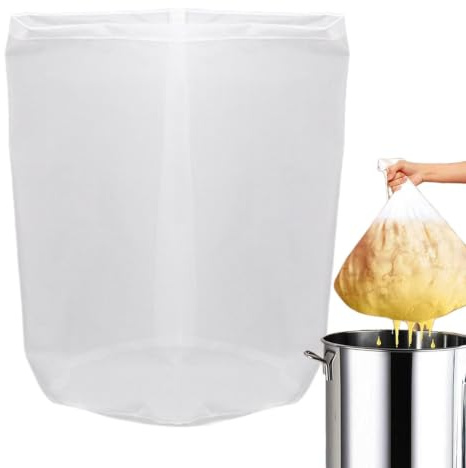Påsar för kall bryggning – finfilter för sil, kaffebryggning | Kaffebryggning filterväska – sil för kall bryggning för drycker | Fint nätmaterial, återanvändbar design, köksdryck verktyg