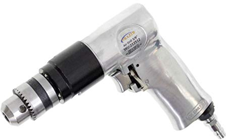 ORAZIO Perceuse Pneumatique Réversible 10mm 3/8 avec Mandrin à Clé Outils Pneumatiques 212512