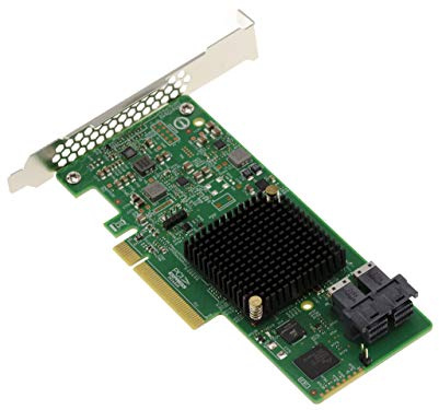 KALEA-INFORMATIQUE Scheda controller PCIe 3.0 SAS interna a 8 porte da 12 GB con Raid 0 1 1E 10. Modello OEM 9311-8i, profilo alto e basso