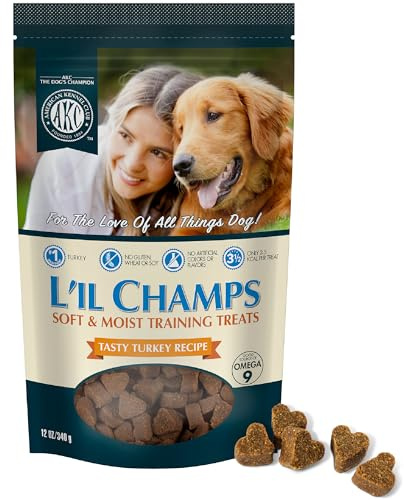 American Kennel Club Lil Champs Soft & Moist Training Treats, 12 Ounces