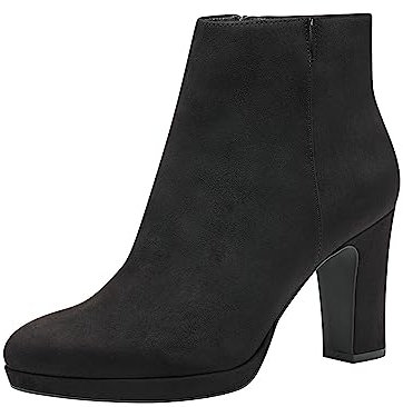 Tamaris Damen Stiefel Vegan schwarz 38