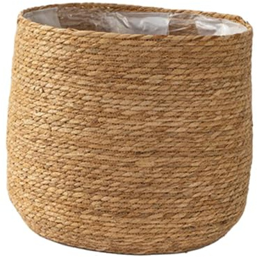 KESOTO Cesta para Plantas Tejida, Ideal para Flores, Uso en Jardín Y Espacios Interiores