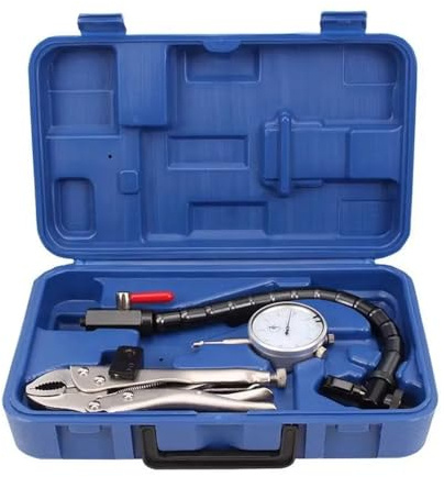 Juqoyue Auto-Bremsscheiben-Schlagfestigkeitsprüfer, Bremsscheiben-Ebenheitsprüfer, Spezialwerkzeugsatz für Auto-Bremsscheiben