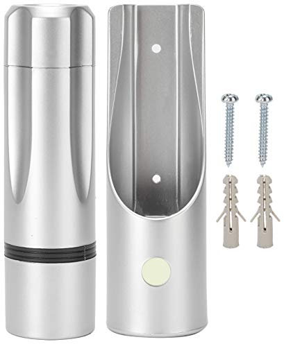 Basso Consumo Energetico, Batterie AAA Design Montato a Parete Funzione a Parete Facile da Trasportare, Luce della Torcia in Luce Bianca per Uso Sia Interno Che Esterno con LED Luminoso