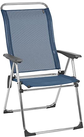 Lafuma Kompakter Klappstuhl für unterwegs, ALU CHAM, Batyline, Blau, LFM2772-3865