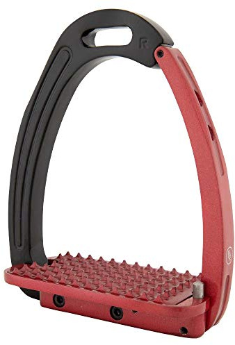 BR Staffe di sicurezza, colore rosso, misura 12 cm