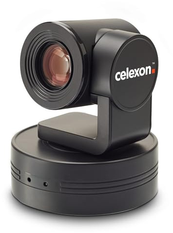 celexon Full HD videokonferenskamera VK1080 – videokonferens PTZ kamera – plug and play – videosystem för konferens- och mötesrum