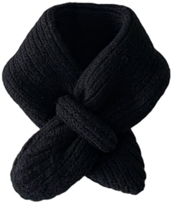 Domasvmd Stylish Children Wool Scarf Soft & Comfortable Kids Scarf Solid Color Scarf Knitted Scarf Perfect For Autumn & Winter Solid Color Scarf