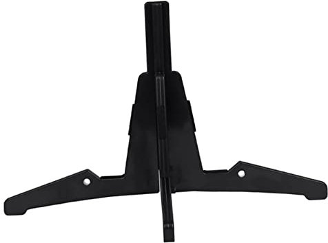 BESTonZON Klarinettenständer Abnehmbar 4-bein Stützständer Für Klarinette Oboe Flöte Musikinstrumente Schwarzer Ständer Mit Kratzschutz Für Bühne Und Orchester