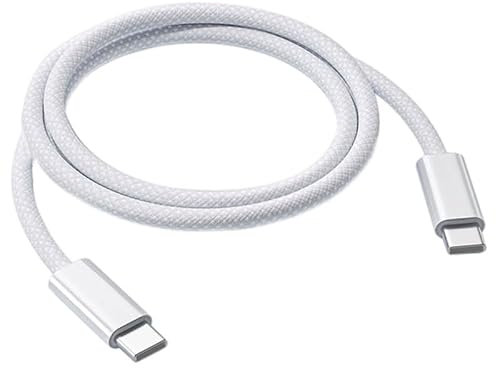 Short 0.5M USB C to USB C Cable for IPhone 17/16/15, Fast Charger USB C for IPhone 17 Air/16 Pro Max/15 Plus/16E, Charging Lead for iPad Pro 10/11th, Google Pixel 10/9/8/7,Samsung Galaxy Z Flip 6/5/4