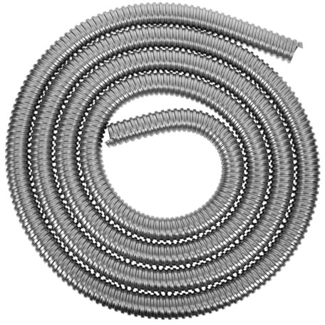 LOORGVEL 3m Manguera Flexible De Protección Acero Inoxidable para Organización De Cables y Prevención De Enredos Metros