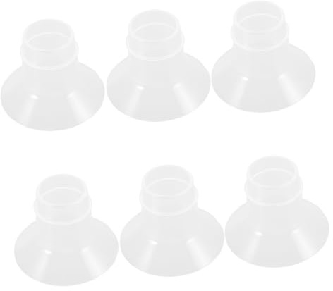 Abaodam Adattatore in Silicone per Tiralatte Indossabile 6pezzi Facile Conversione Taglia per Mamme