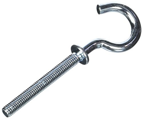 Molly M65406-XJ Crochets Ronds Ø 5 x 40 mm, Gris, Set de 6 Pièces