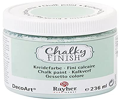 Rayher 38868432 Chalky Finish Boîte de 236 ml (1 pièce) Jade