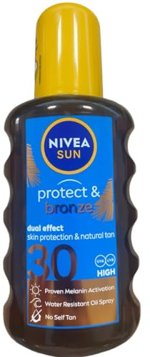 Sun Protect & Bronze Sun Oil Spray SPF 30 High Protection 200 ml