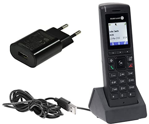 Alcatel -Lucent Enterprise 8212 Zusätzliches DECT-Mobilteil, Schwarz