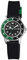 Tikkers Jungen Quarz-Uhr mit schwarzem Zifferblatt Analog-Anzeige und schwarz Silikon Strap tk0139