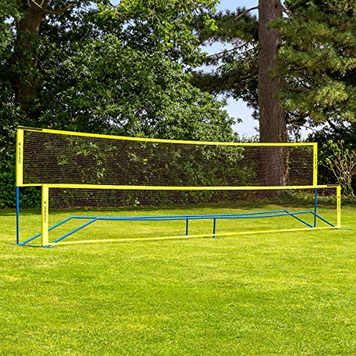 Vermont Bärbart fotbolltennisnät | komplett huvud tennisnät i 3 storlekar (3 m, 20 fot, 9 m) med bärväska