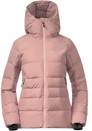 Bergans Stranda V2 Down W Jacket Pink - Daunen Wasserabweisende Damen Daunen Skijacke, Größe XL - Farbe Powder Pink