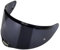 VCOROS Motorradhelm Visier,Helmvisier für FF811/VECTOR II/Citation II,Motorrad Windschutz Helm Objektiv Visier,Vollgesichts Helmlinsenvisier Motorradhelm Zube (Schwarz)