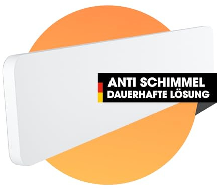 BR Bringer Schimmel-Infrarotheizung - Schimmelentferner für Wand & Bad ist Die Alternative zu Anti Schimmelspray und Schimmelfarbe - Schimmelfrei ohne Chemie - Deutsche Qualitätsmarke