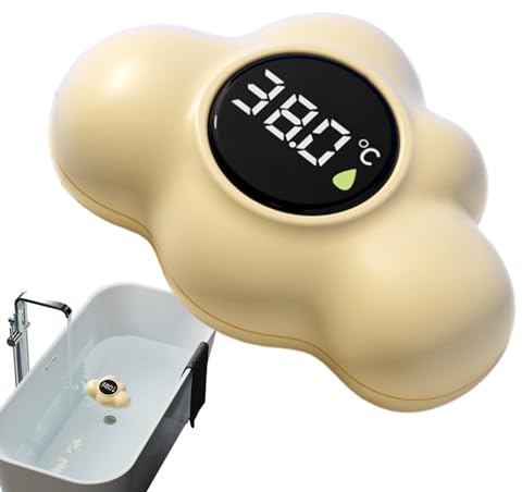 Termómetro De Baño Para Bebé - Termómetro De Bañera Para Bebé Con Pantalla LED, Termómetros Digital De Agua Flotante Para Baño Y Habitación, Termómetros Digital Flotante Para Baños De Bebés