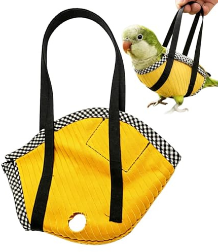 Trasportino per uccelli selvatici, resistente alla fuga, portatile per pappagalli, da viaggio, per calopsitta, conuro, escursionismo, passeggiate all'aperto, traslochi, gite giornaliere, trasporto