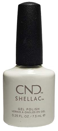 Cnd Cosmetics Shellac Studio White Gel Uv Nail Polish 0.25 Oz Manicure Soak Off 1/4