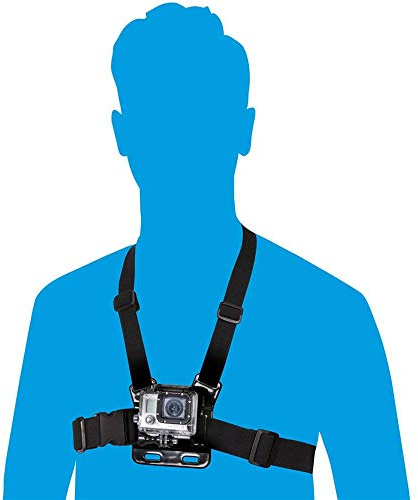 DÖRR Bröstrem GP-04 inkl. adapter med kamerafotografering för GoPro kameror