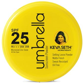 Keya Seth Aromatherapy Parapluie Poudre solaire SPF 25 & PA+++ 50 g