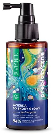 VIANEK Prebiotische Kopfhaut-Tonikum 150 ml – Vegan, Haarwachstumsfördernd, Feuchtigkeitsspendend, mit Kräuterextrakten und Koffein