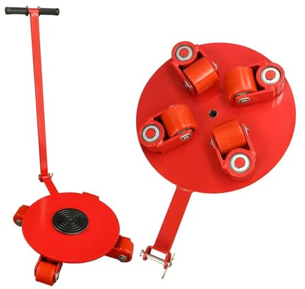 Heavy Duty Machinery Moving Skates with PU Wheels for Industrial Equipment Transport in Warehouses and Workshops