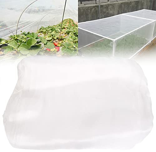 Red de malla fina de 2,5 x 20 m, protección contra insectos, red de protección para plantas, venta por metros, para agricultura, verduras, horticultura y frutas