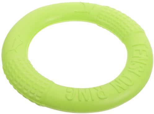 TOKIDNY Anello da Lancio per Cani Resistente e Divertente Giocattolo da Masticare e Disco Volante per Cani di Piccola e Media Adatto Cuccioli e Adulti per Esercizio e Addestramento