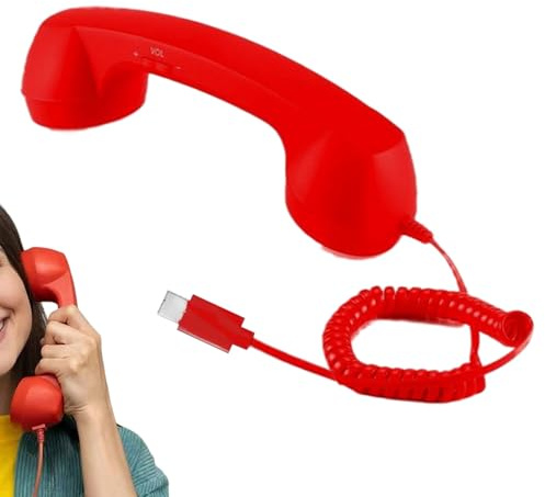 Telefonlur för Mobiltelefon Mottagare Utrustad Med Mikrofon