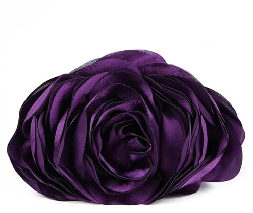 ZYAGH Aftonväska med blommor, brudväska, festväska, brudväska, kuvertväska, damväska