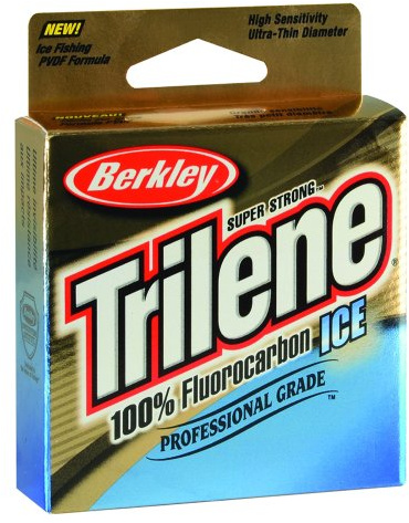 Berkley TrileneĀ® 100% Fluorocarbon Ice, Clear, 4-Pound Break Strength, 75yd Fishing Line, Suitable for Freshwater Environments