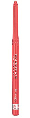 Rimmel London Exaggerate Automatic Lip Liner, 12 Peachy-Beachy.
