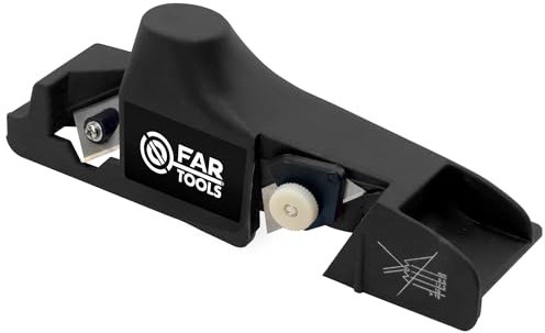 Fartools Rabot à Chanfreiner Plastique pour Plaque de Platre