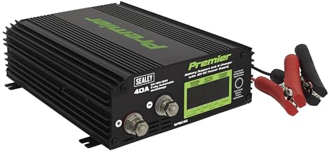 Sealey Battery Support Unit Charger & Maintainer 40A - SPBC40