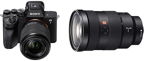 Sony Alpha 7 IV Kit Fotocamera Mirrorless Full-Frame 33 Mp Con Obiettivo Sony 28-70 Mm F3.5-5.6, Nero + Obiettivo SEL2470GM