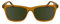 Calvin Klein Jeans Unisex Adult Sunglasses CKJ24601S - Caramel with Solid Green Lens