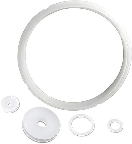 Pressure Cooker Gasket, 22cm Rubber Sealing Ring Fits for 5L-6L Instant Pot Universal Replacement Floater Valve Sealer Kits
