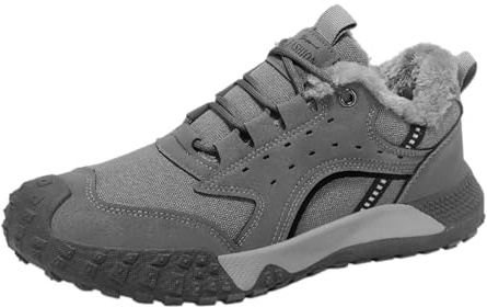 Zapatillas deportivas de invierno para hombre, cálidas zapatillas de invierno para hombre, zapatillas de correr de camuflaje, zapatos descalzos, con forro cálido, antideslizantes, cómodas, cálidas