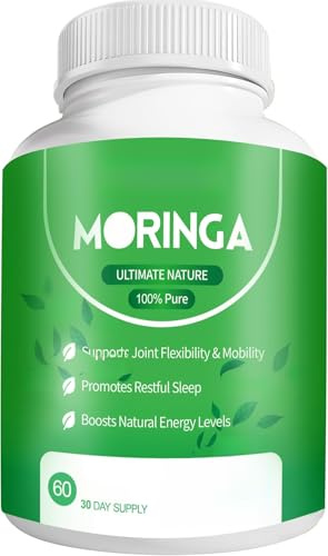 Ekologisk Moringa - ger stabil, naturlig energi som gör att man känner sig mer energisk på ett mildt sätt.,1pcs