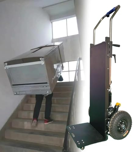Carretilla Eléctrica para Subir Escaleras, con Capacidad De 400 Kg, para Trabajo Pesado.